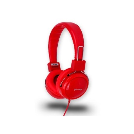 AUDIFONO DIADEMA VORAGO HP-300 ROJA