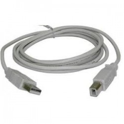 CABLE USB A-B 3.0M GRIS