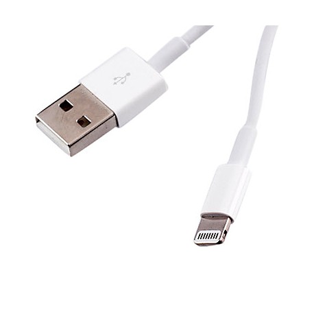CABLE USB/LIGHTNING 8 PINES BLANCO IPHONE 5