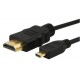 CABLE HDMI A MICRO HDMI