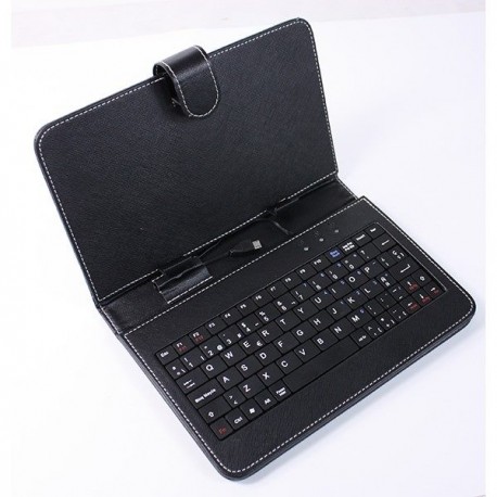 FUNDA CON TECLADO 7 FP-900 MVFT-002 NEGR