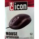 MOUSE GINGA NEGRO