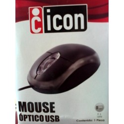 MOUSE GINGA NEGRO