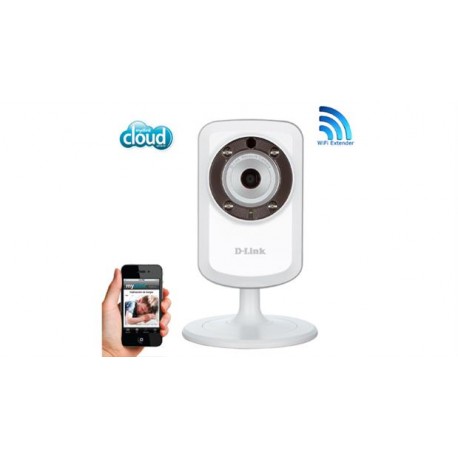 CAMARA CLOUD D-LINK DE VIDEO VIGILANCIA IP WIFI H.264 DIA/NOCHE DCS-933L