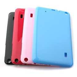 FUNDA DE SILICON NEGRA PARA TABLET 