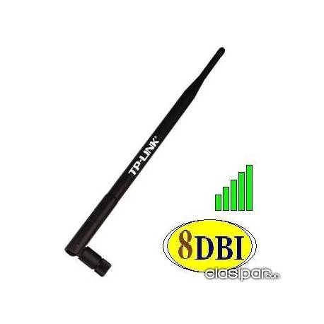 ANTENA TP-LINK TL-ANT2408CL 8 DBI INDOOR OMNI-DIRECCIONAL	